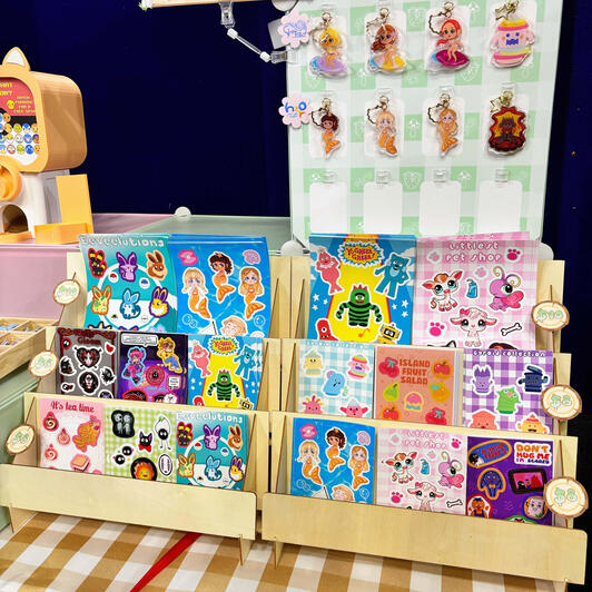 Sticker Sheet Display